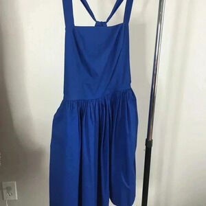 Rugby by  Ralph Lauren Royal open back dress 4